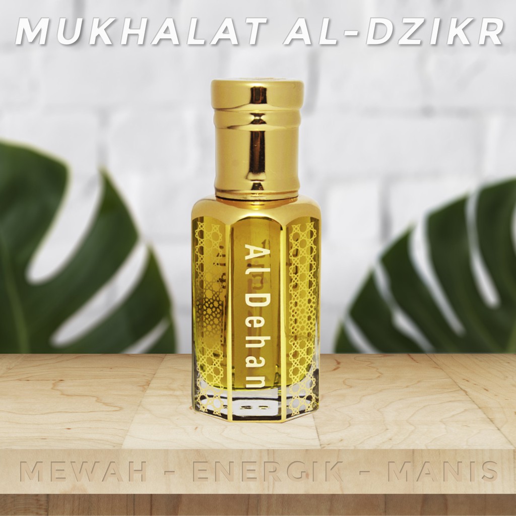 MUKHALAT AL DZIKR Perfume OUD Lembut Gaharu Konsetrat Parfum aldehan mukhallat
