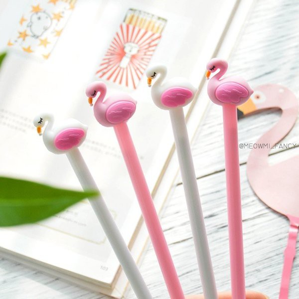 

P01F Pulpen karakter Flaminggo Pulpen lucu Pena Stationary