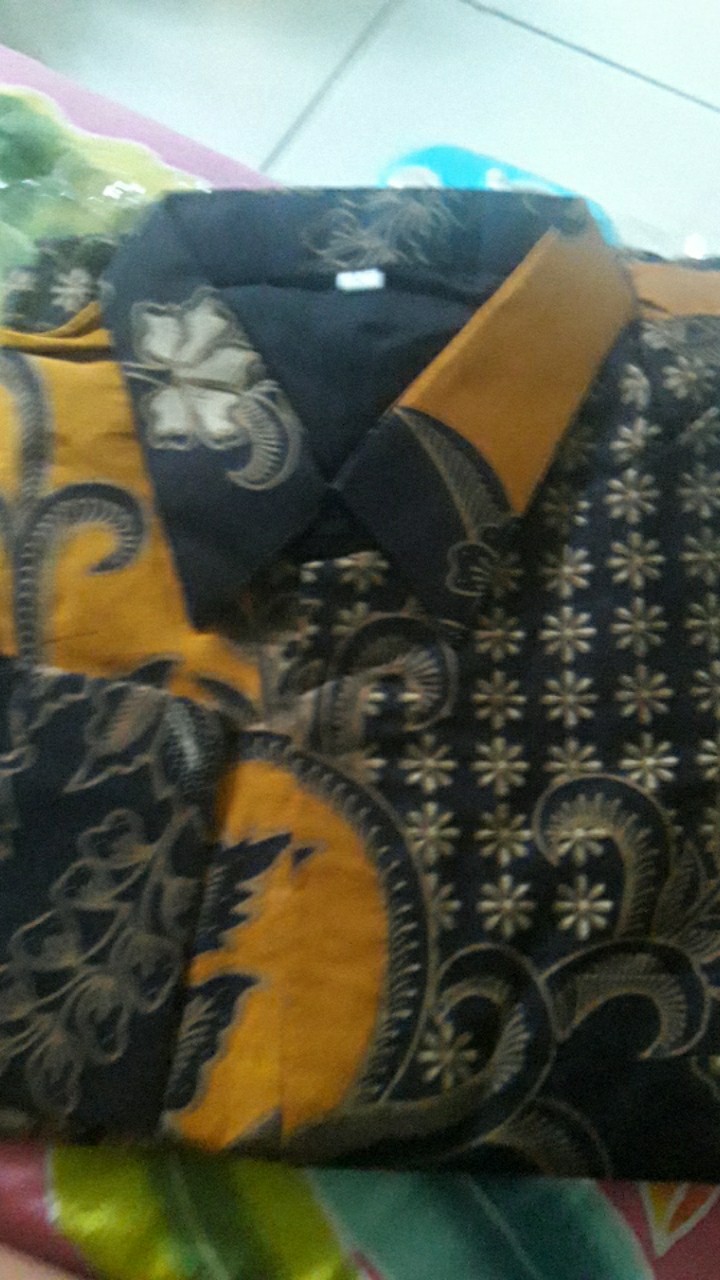 Kemeja Batik Eksklusif Purboseno Kuning Full Furing Katun Halus Sragenan