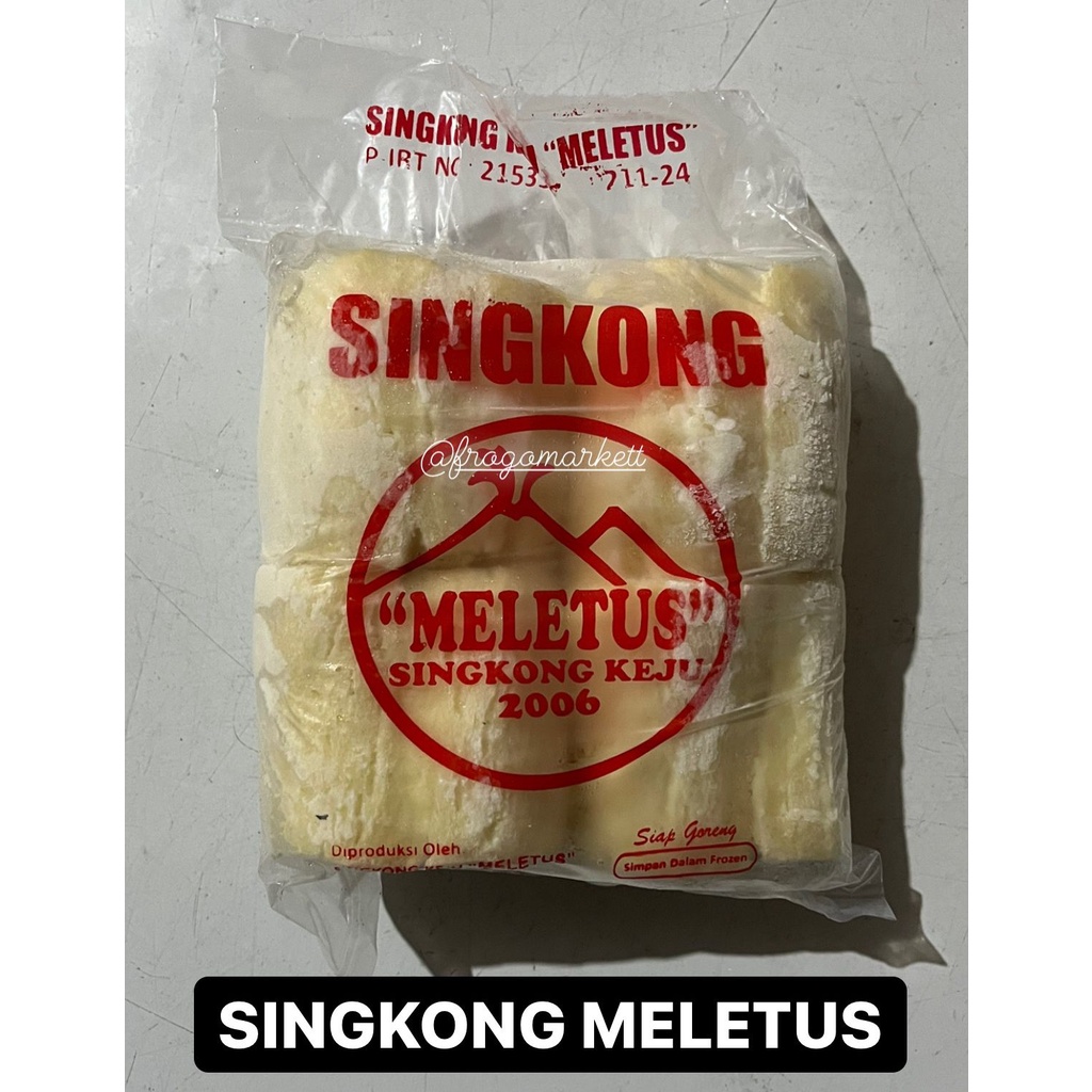 Frozen Singkong Keju Beku Meletus Khas Salatiga