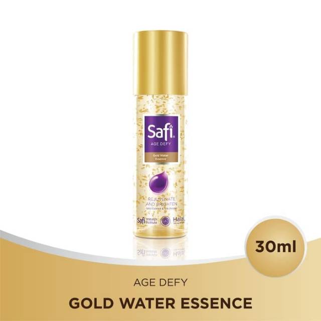 [PROMO] SKINCARE BPOM SAFI AGE DEFY GOLD WATER ESSENCE 30ML