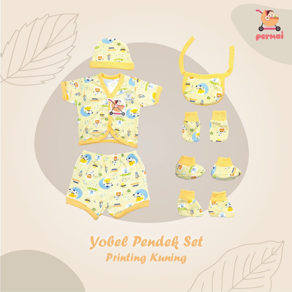 Promo !! BAJU BAYI SET KOMPLIT VINATA BABY/YOBEL PENDEK/KADO BAYI