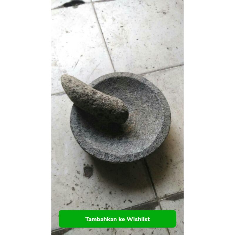 cobek batu ulekan batu mutu batu coet batu tempat sambel
