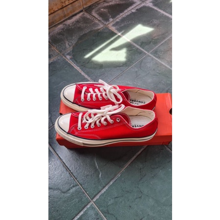 Converse 70s Enamel Red Low