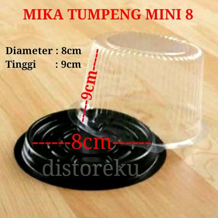 Mika Tumpeng Mini CT 8  Mika Tumini Cake Tray Mika Kue Tart Bulat 8