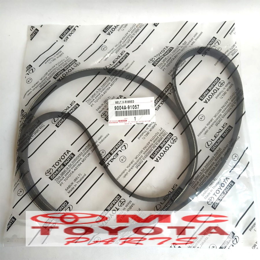 Tali Kipas (Fan/Van/V Belt) All New Avanza Xenia CC1300 | 9004A-91057