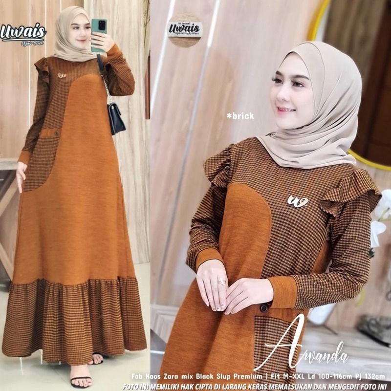 dress Kaos lycra knit amanda