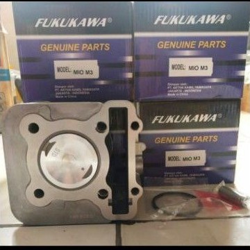 BLOK SEHER | SILINDER MIO M3 KOMPLIT 1SET SIAP PASANG. FUKUKAWA