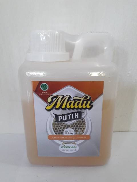 Madu murni Randu/ Putih/ Merah Mabruuk 500Gr murah berkualitas.