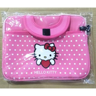 Tas Laptop Ukuran 10 5inci Motif Hello Kitty Warna Pink Tas Laptop Ukuran 10 5inci Motif Hello Kitty Warna Pink