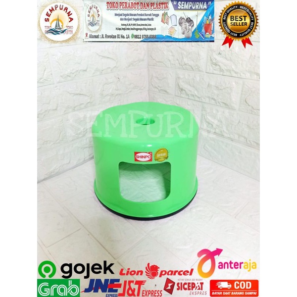 KURSI MINI/JENGKOK PLASTIK SHINPO