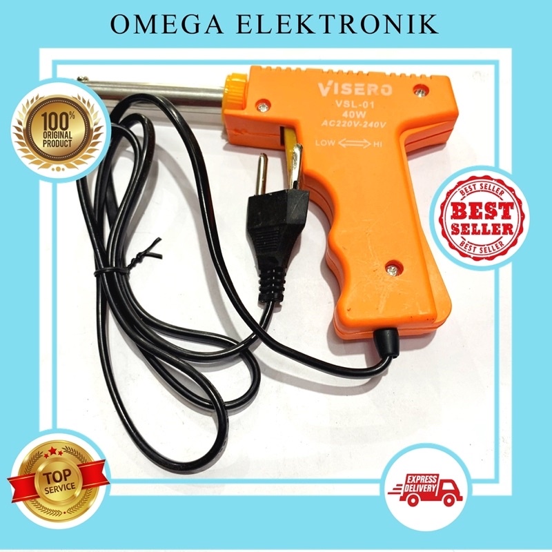 Solder Tembak Visero 40 Watt VSL-01 Original/Gun Solder 40 Watt