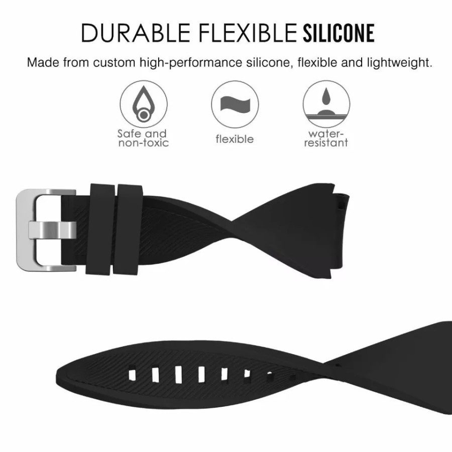 STRAP XIAOMI MI WATCH 46MM TALI JAM MODEL SILIKONE SPORT RUBBER 22MM