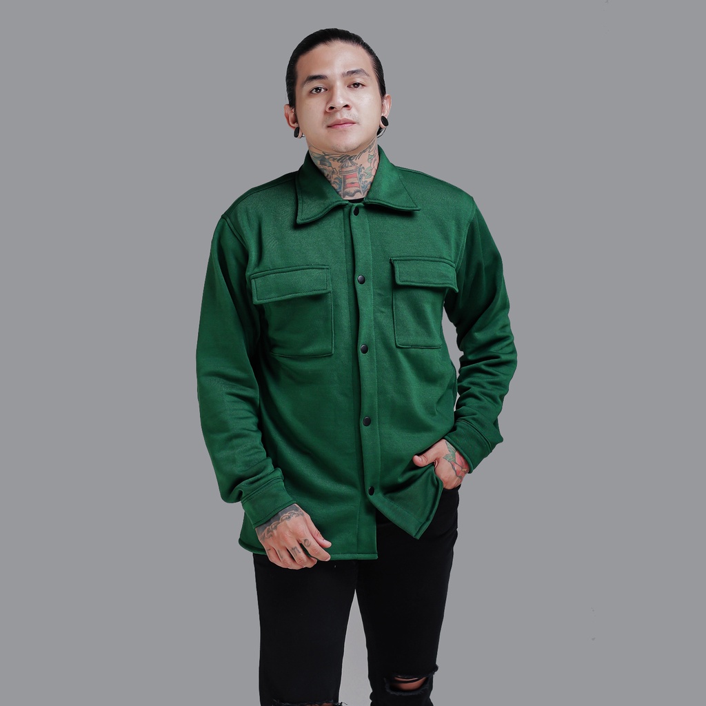 SHACKET JACKET PLEECE / JAKET PRIA ORIGINAL INSTINCT