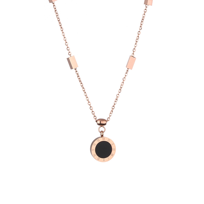 Kalung Bahan Stainless Steel Untuk Wanita