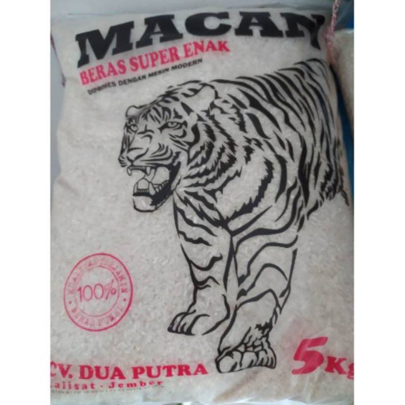 Beras Macan Hitam 5kg Shopee Indonesia