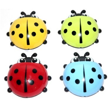 [UNIK88] Tempat Sikat Gigi Kumbang- Lady Bug Toothbrush Holder