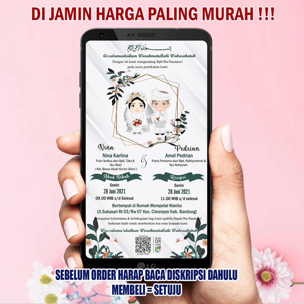 Undangan Digital Satu Layar