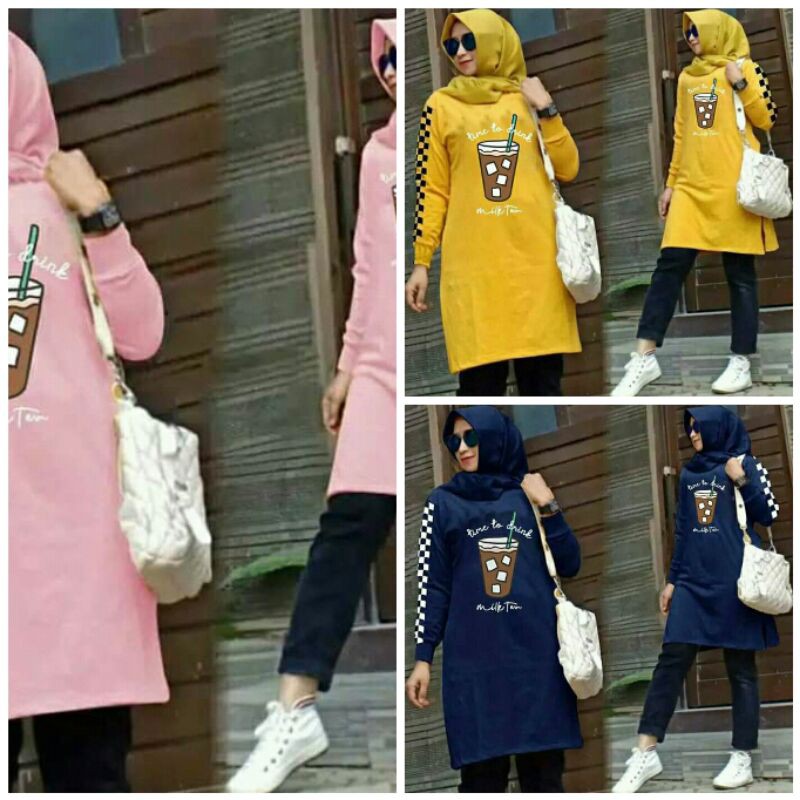 tunik wanita kekinian tunik cantik tunik promo dress tunik kekinian