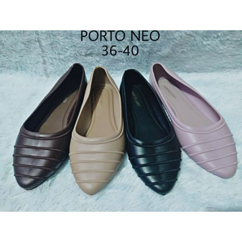 Balet/Flat Shoes Wanita Karet Porto - NEO