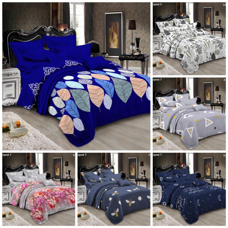 BEDCOVER KARAKTER FULLSET UKURAN KING 180×200 / BEDCOVER KARAKTER DAN SPREI KARAKTER