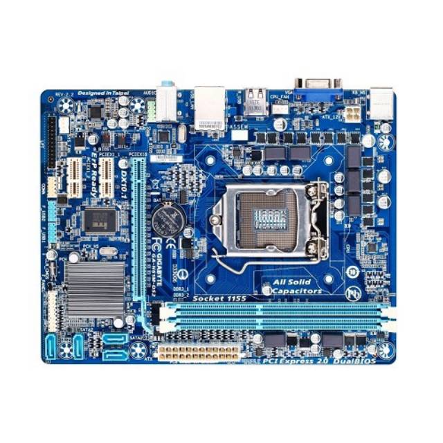 MOTHERBOARD GIGABYTE GA-H61M-DS2 DDR3 SOCKET 1155 - GIGABYTE H61M-DS2 PORT LPT1 NON PORT HDMI