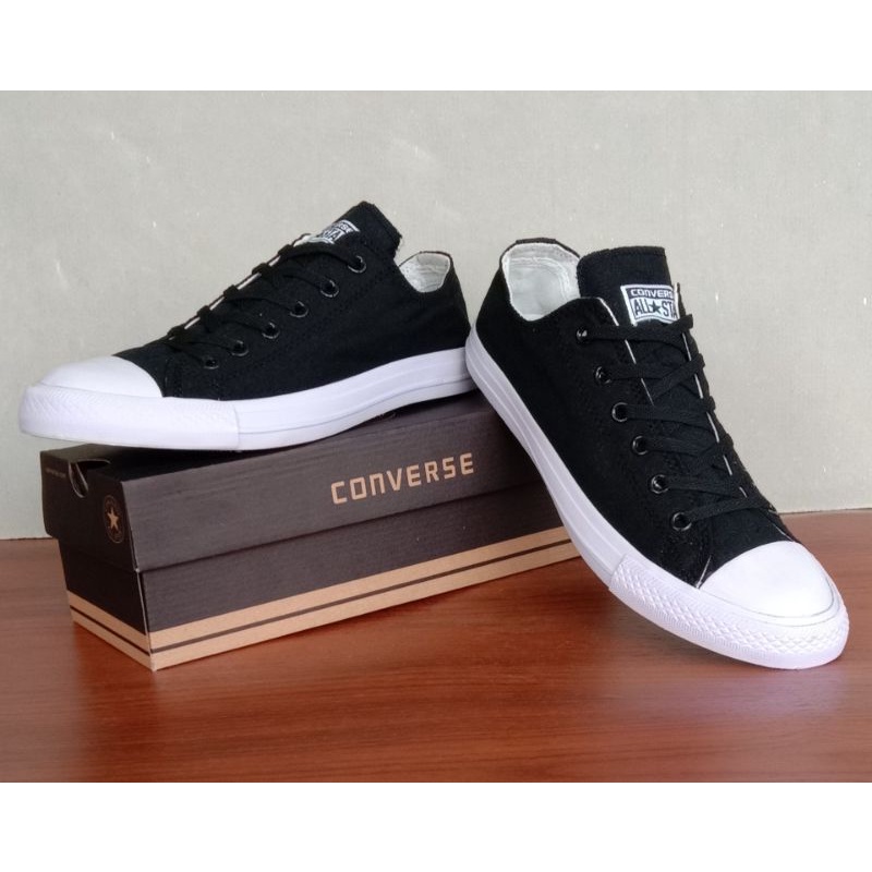 sepatu converse all star ct chuck taylor black white all star ct hitam putih