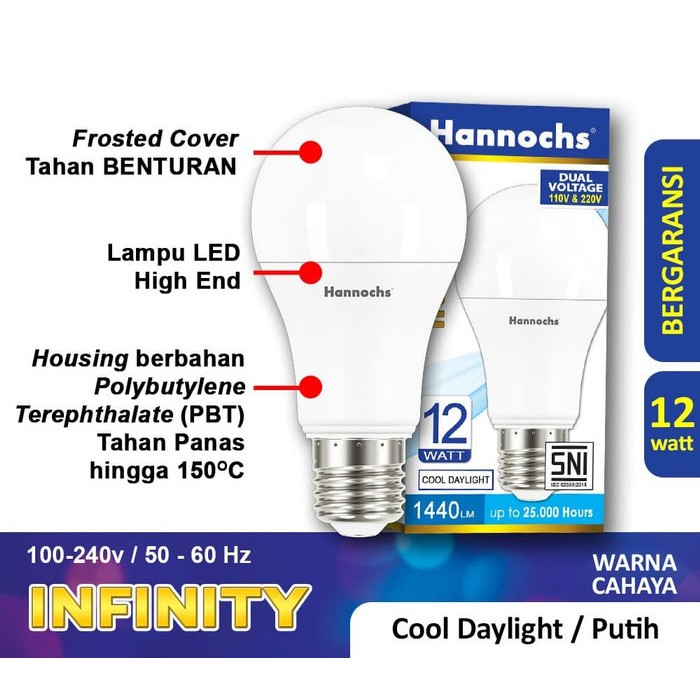 Hannochs Infinity 12W White