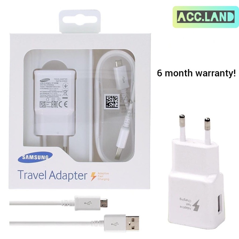 Charger Samsung MICRO A10 Note 4 Note 5 S6 S7 J1 J2 J3 J4 J5 J6 J7 A3 A5 A6 A7