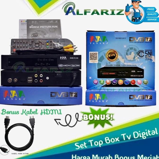 Set Top Box Tv Digital Tanaka Dvb T2 Terlaris