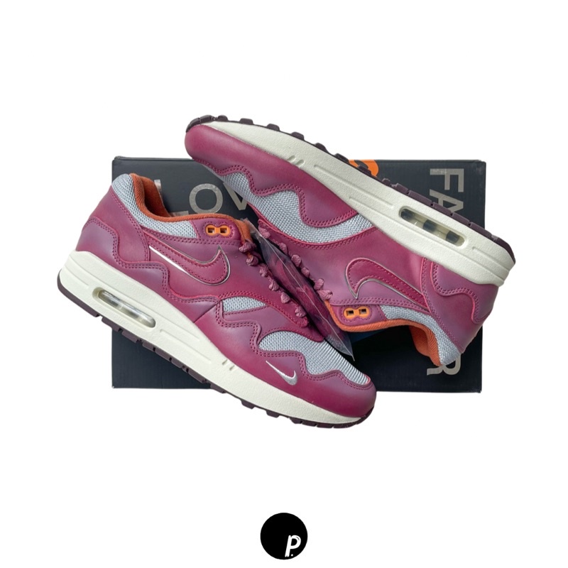 Nike Air Max 1 x Patta Rush Maroon