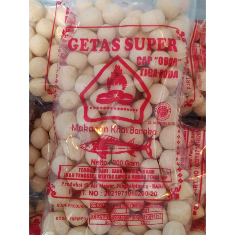 

Kerupuk Getas Super Bangka