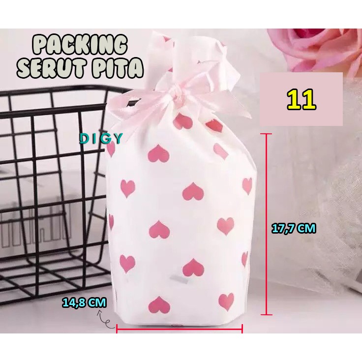 [ 20 PCS ] Promo Murah Packing Serut Plastik Serut Pita untuk Cookies Kue Coklat