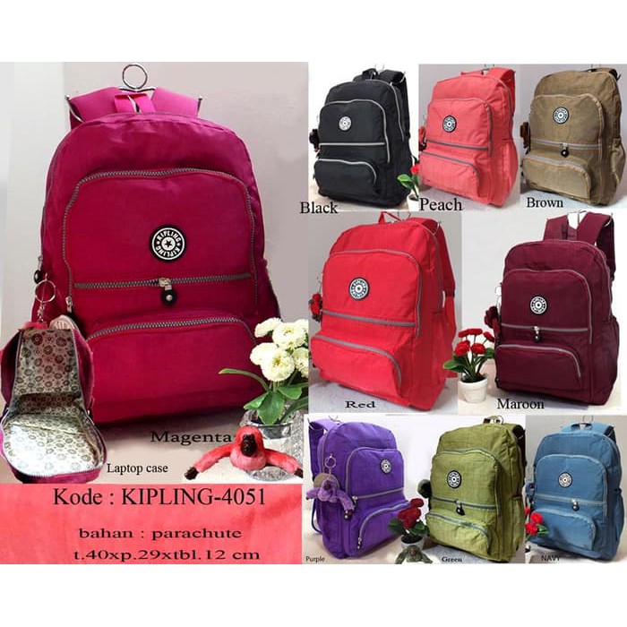 TasPria Tas Punggung Tas Ransel TasBackpack Sekolah Anak Kul 350RS Tas  O1833A Tas Ransel Kipling TG