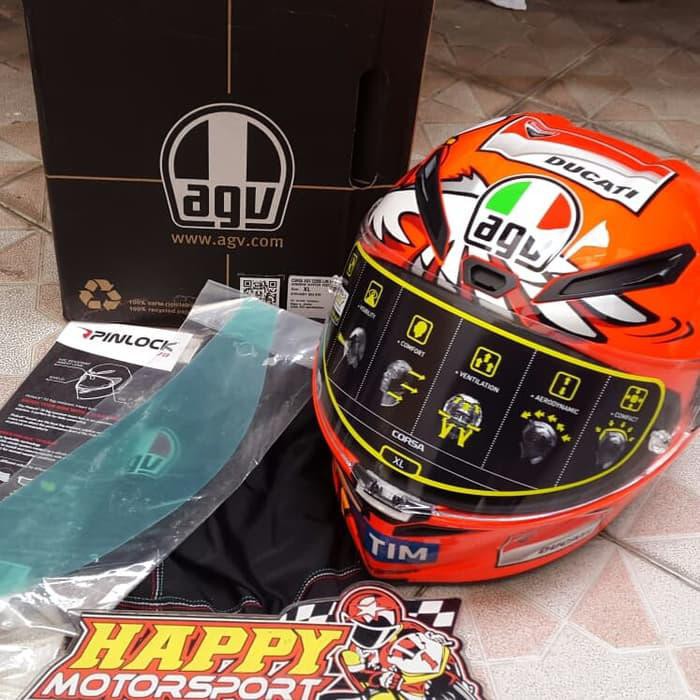 HELM AGV CORSA IANNONE WINTER TEST 2016 SIZE XL LIMITED EDITIONCHICKEN