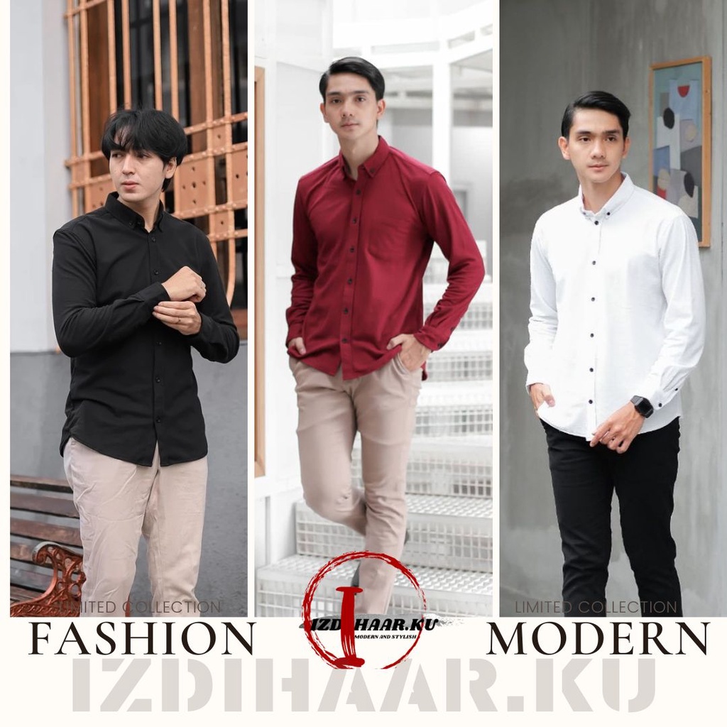 Baju kemeja pria putih lengan panjang kemeja polos putih lengan panjang/kemeja putih polos lengan panjang/ kemeja pria /kemeja kerja/kemeja pria putih/kemeja kerja/baju kemeja kasual polos/kemeja hitam slimfit/kemeja katun/kemeja putih pria