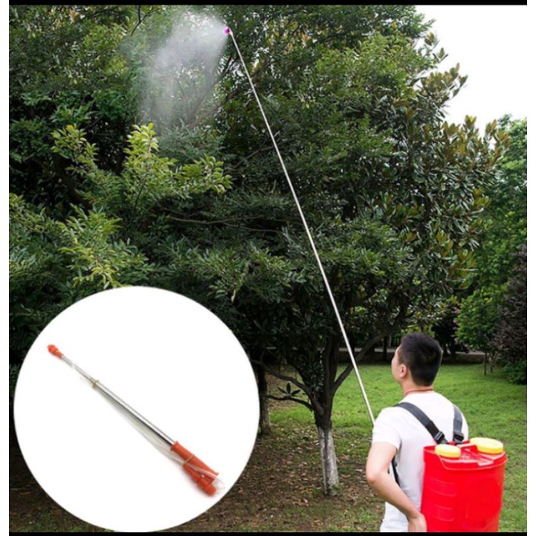 Stik sprayer panjang elektrik 2.5meter Stik teleskopik panjang stik sprayer elektrik pertanian stik
