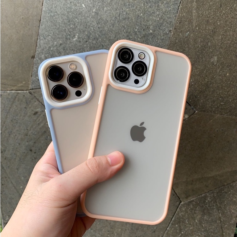 PROMO CUCI GUDANG Titan Hybrid Premium case sierra blue and pink for iPhone X, XR, 11, 11 Pro, 11 Pr