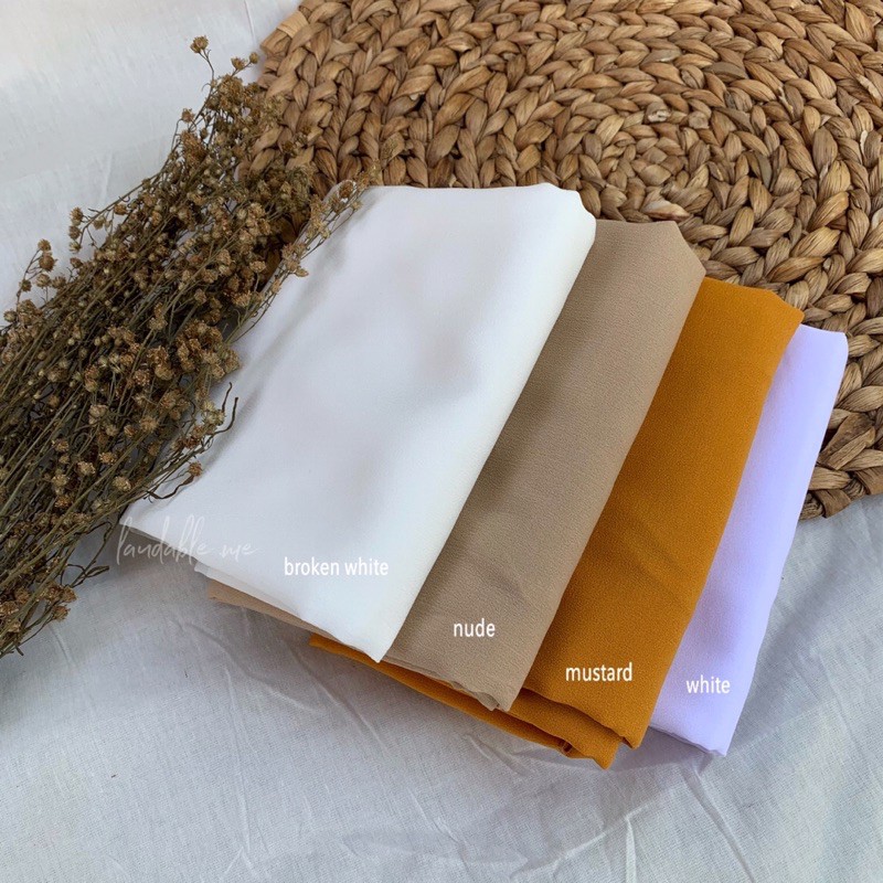 Laudable - PASHMINA DIAMOND - Pashmina Anti Terawang - Stretch-7