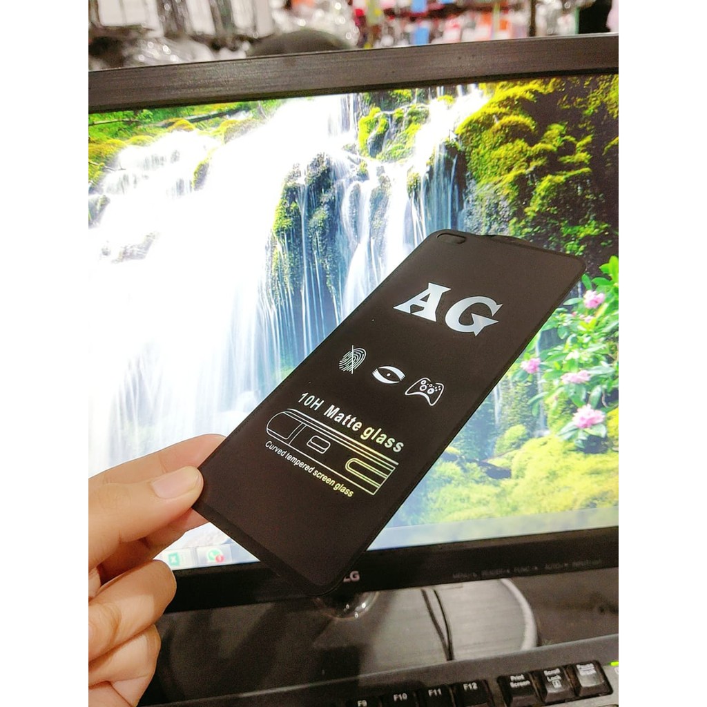 ANTI GLARE Oppo Reno 5F Reno5 F 6.43 inchi Tempered Glass Matte FULL LEM Anti Minyak Anti Fingerprin