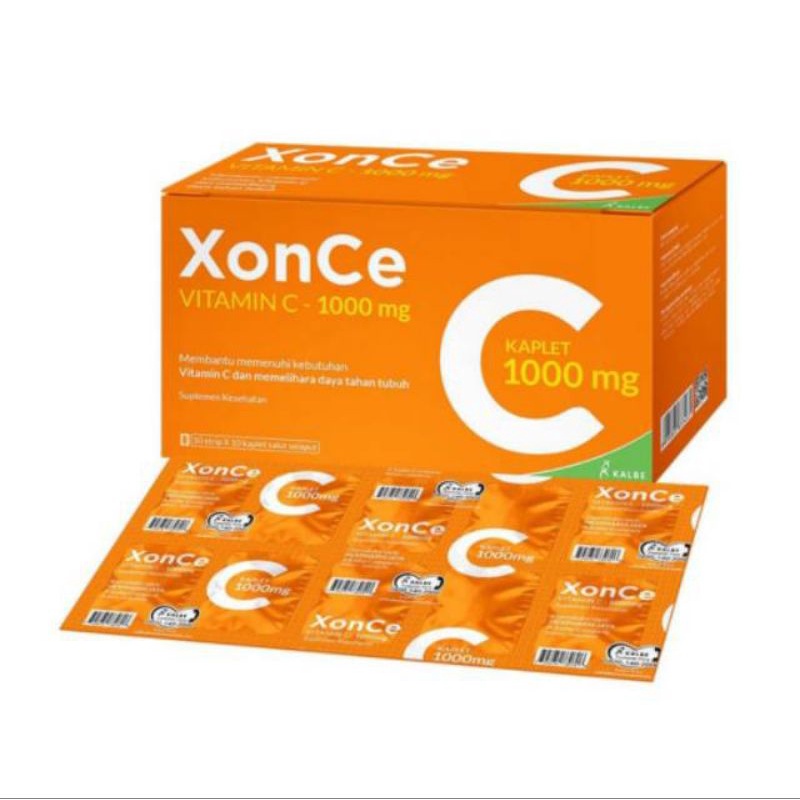 

Xonce C 1000 - Vitamin C - 1 Box 10 Strip (100 kaplet)