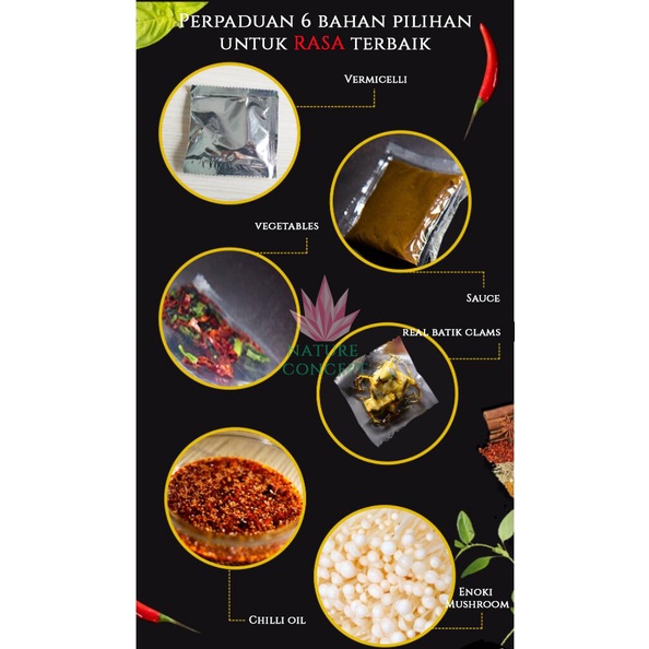 Hai Chi Jia NEW Hua Jia Fen BIHUN Kerang Pedas TERMURAH Daging Kerang ASLI