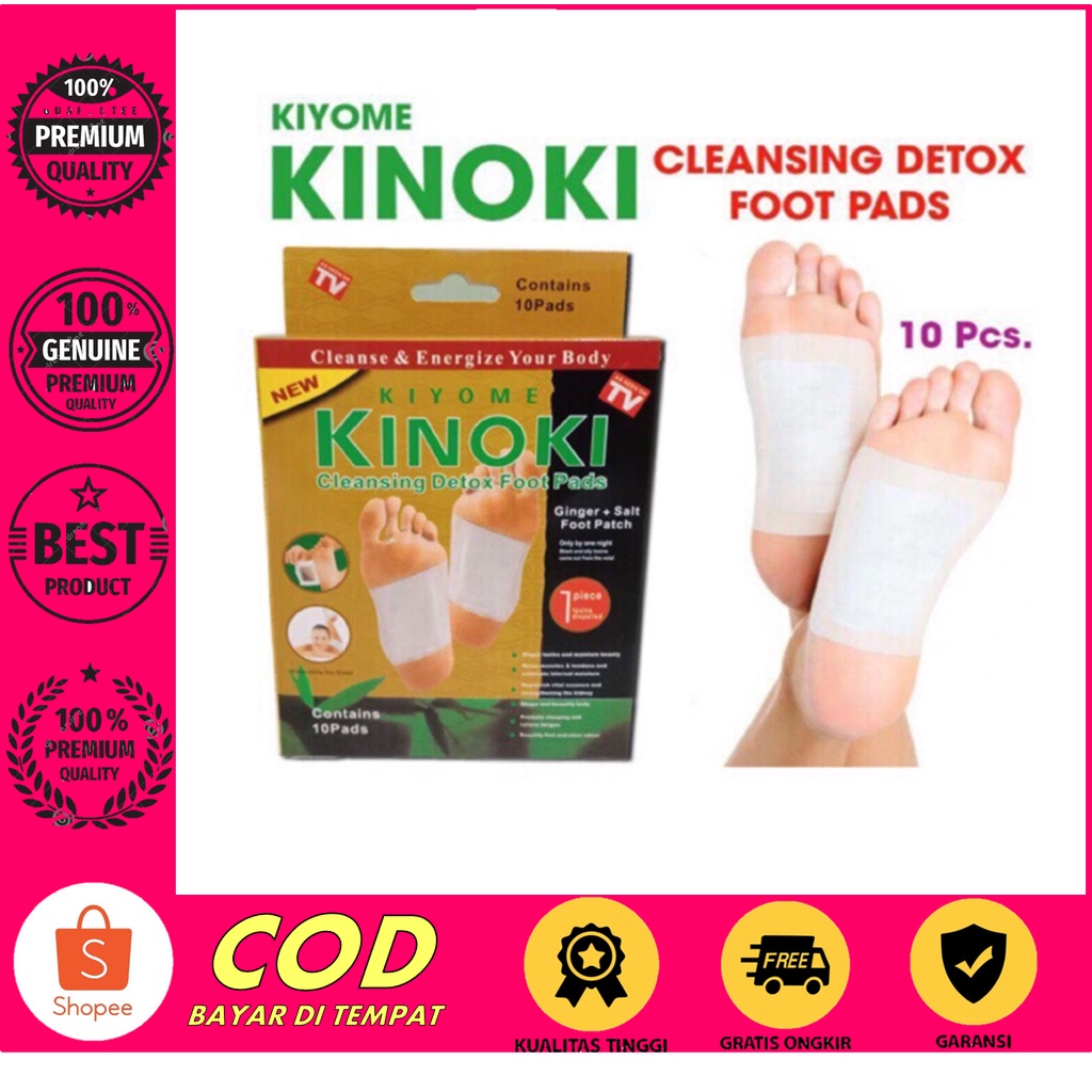 KINOKI Detox Koyo Kaki Obat Herbal Perawatan Treatment Telapak Kaki Penyerap Racun Dalam Tubuh Ampuh