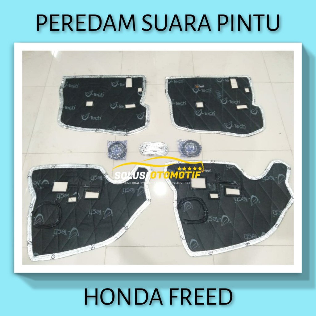 HONDA FREED 2009-2012 Peredam Suara Pintu Aksesoris Mobil VTECH Ori Plug n Play
