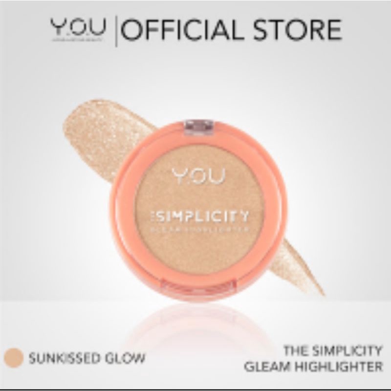 YOU THE SIMPLYCITY GLEAM HIGHLIGHTER 3,5g BY YOU Makeup -Y.O.U