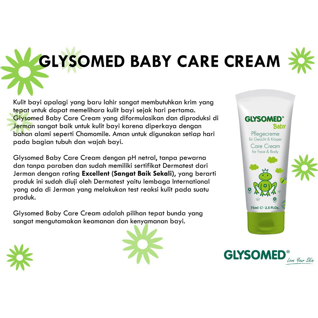 Glysomed Baby Care Cream 75 gram