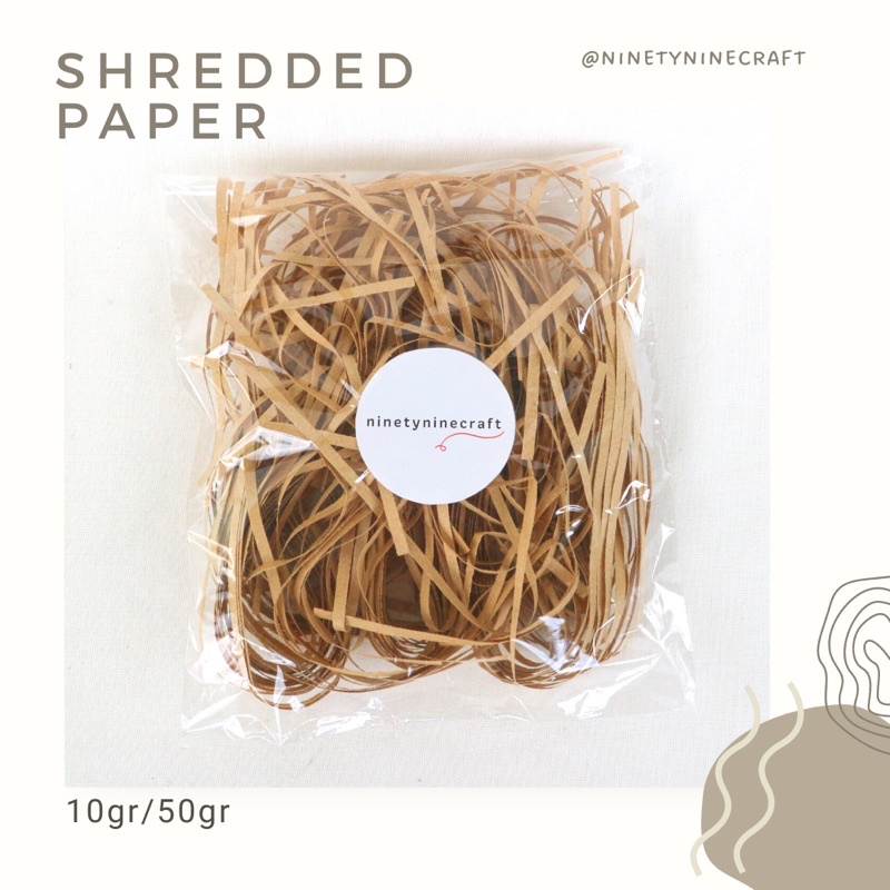 

Shredded Paper | Kertas Cacah | Kertas Serut | Potongan Kertas - Kertas Samson