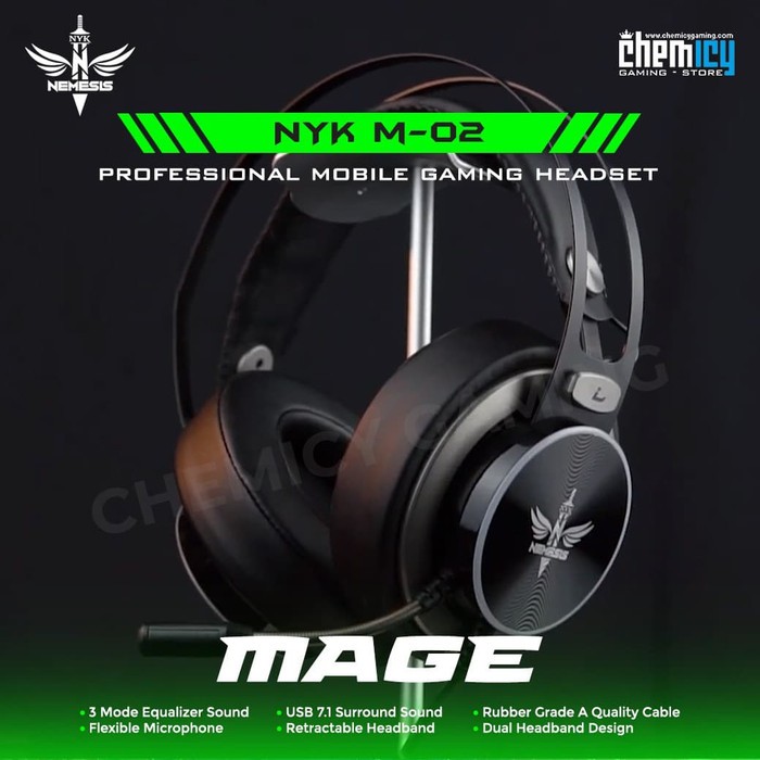 NYK HS-M02 Mage Gaming Headset