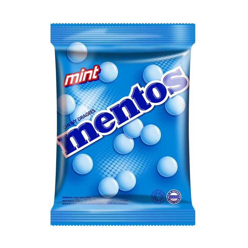 

Mentos mint isi 45 butir