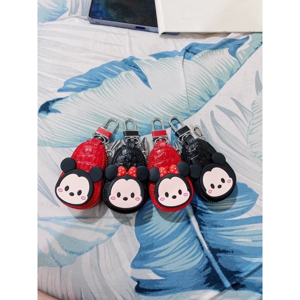 DOMPET IMPOR // Gantungan kunci mobil motor mickey mouse minnie mouse